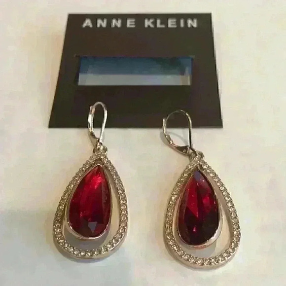 Anne Klein new Brand New Dangle Stone Earr… - Picture 2 of 6